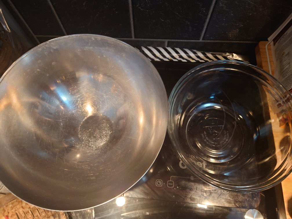 Glass and Steel bowl thumbnail