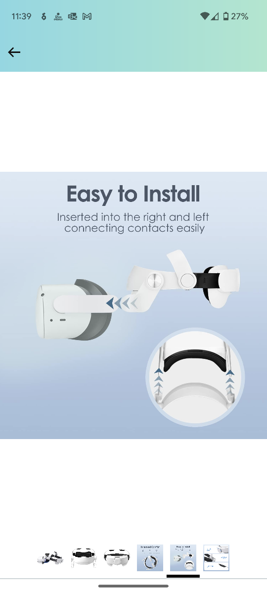 Elite Strap for Oculus 2 Accessories - photo 5