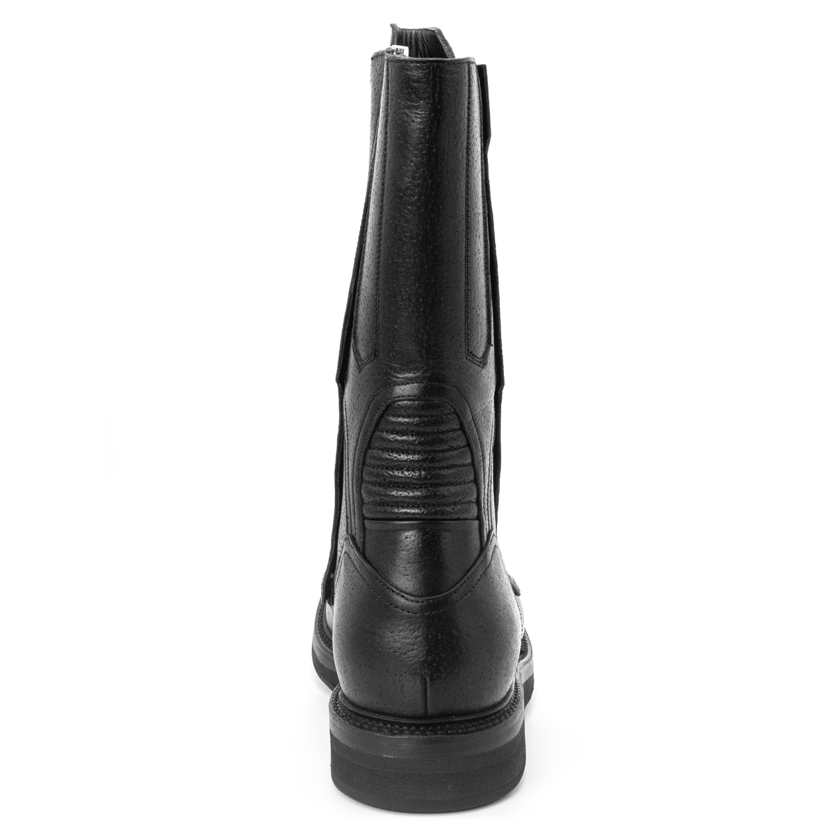 MOTOCROSS CREEPER LEATHER BOOTS IN BLACK - photo 4