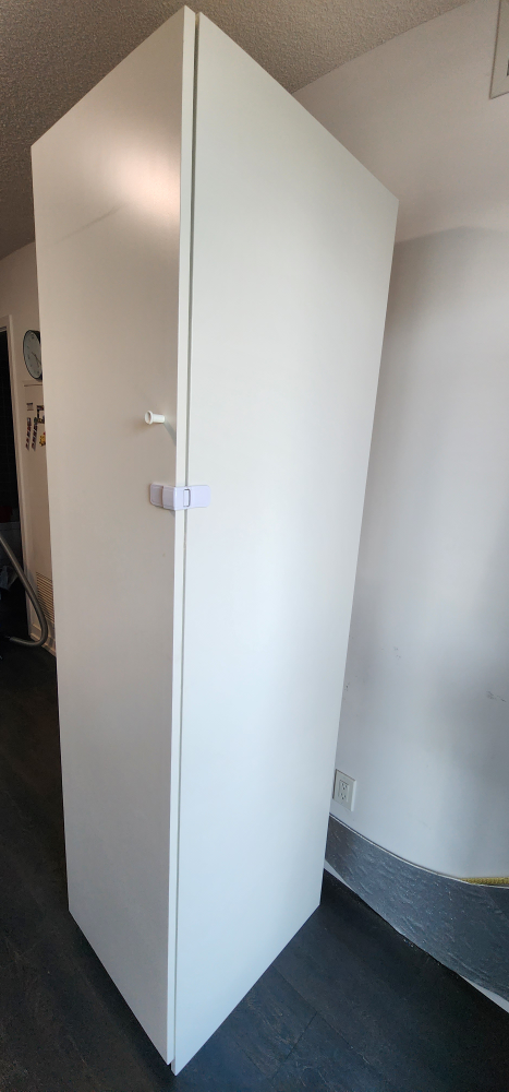 Ikea High cb with 1 door, white - photo 3