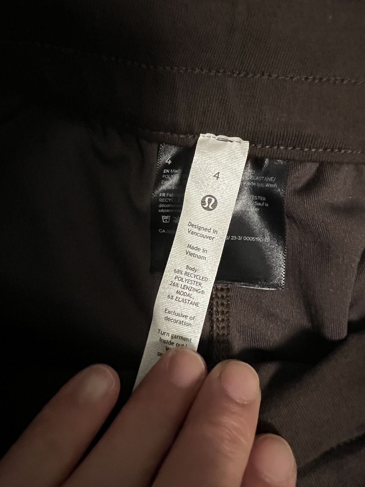 BRAND NEW LULULEMON Ribbed Softstreme size 4 - photo 3
