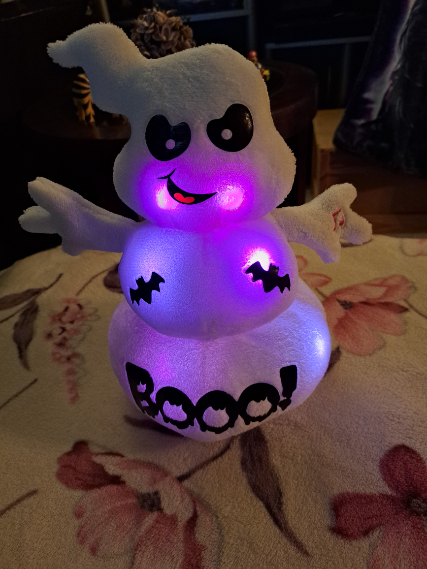 Halloween Ghostbusters Plush Lights up and Swirls image indicator(3)