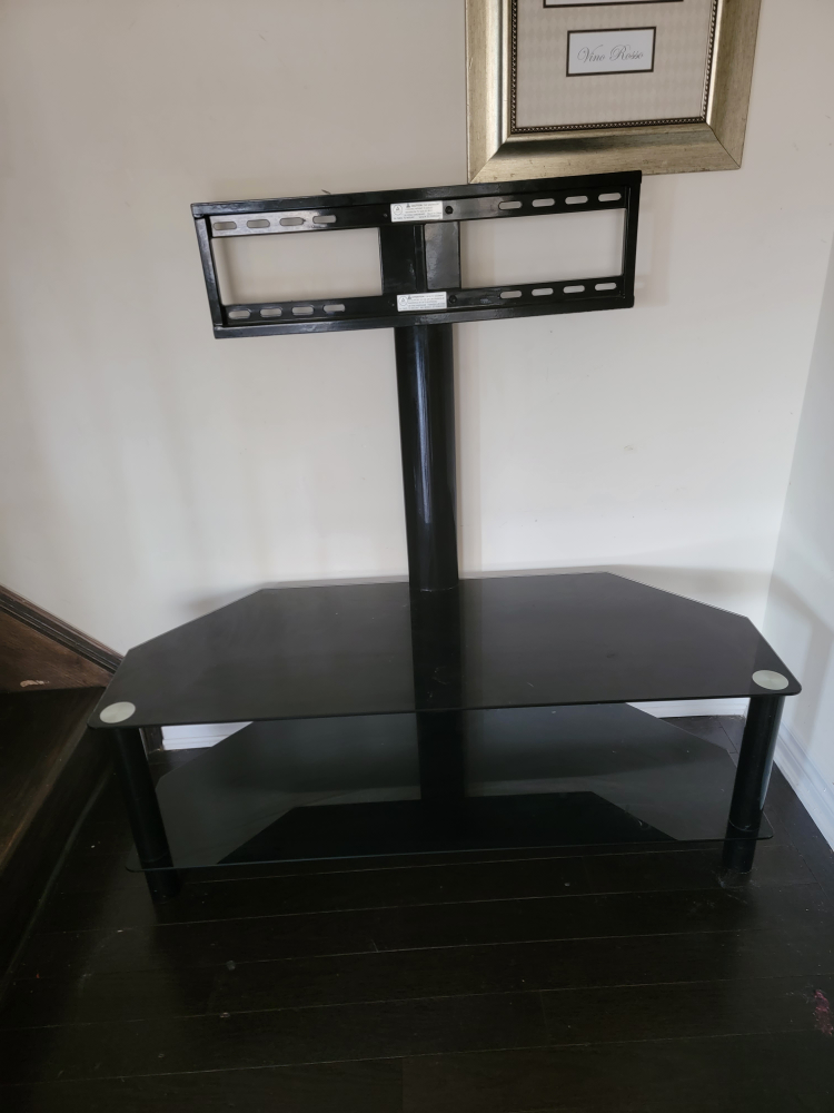 Glass TV stand - photo 2