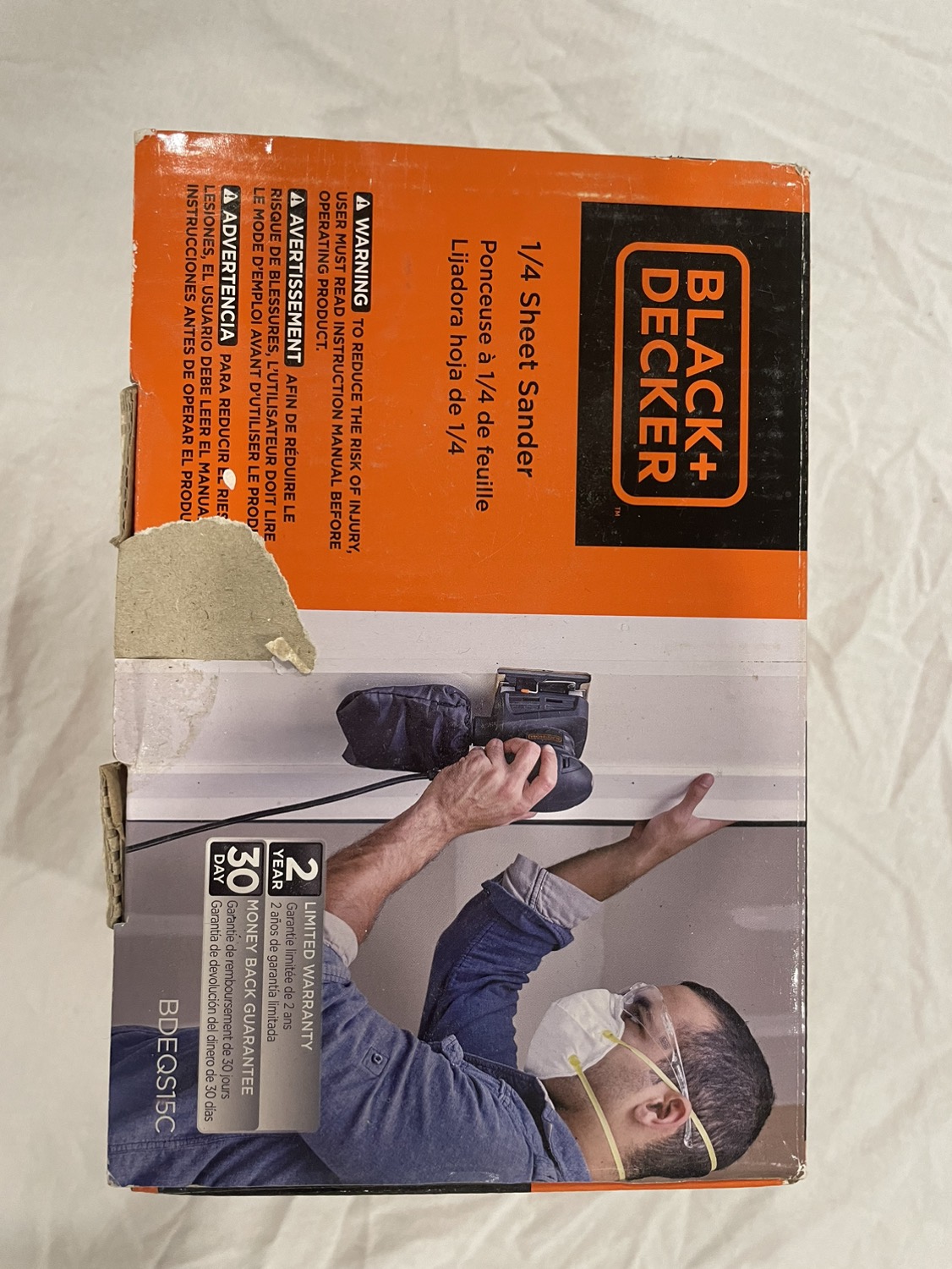 1/4 Sheet Sander Black & Decker image indicator(2)