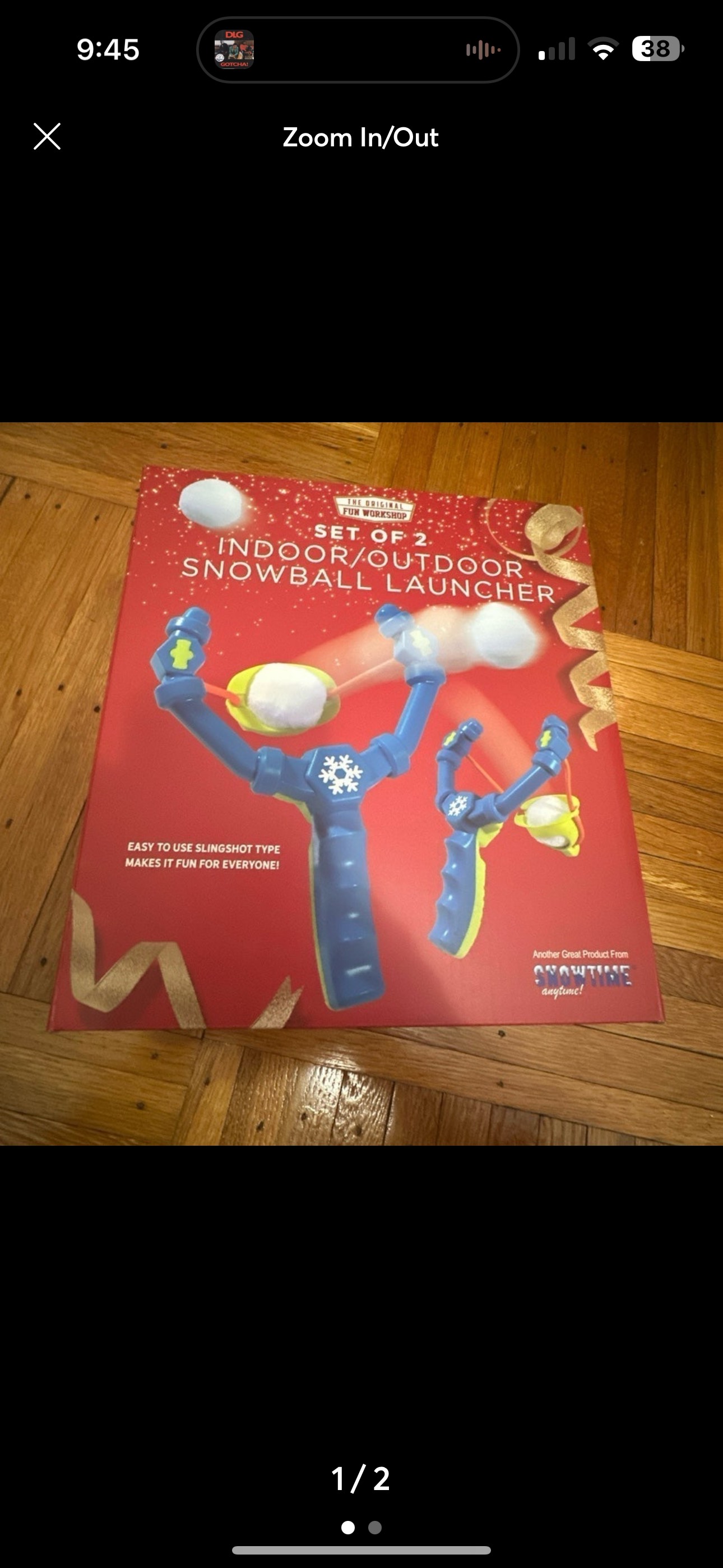 Snowball launcher