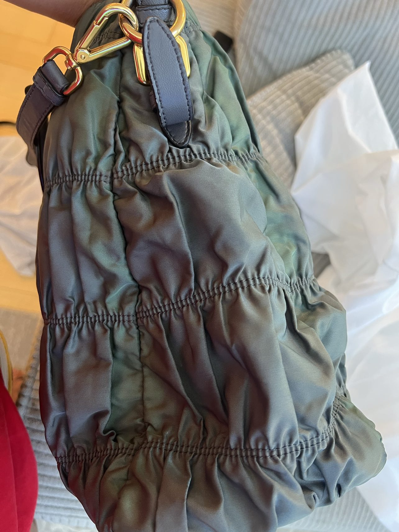 Authentic Prada two way Bag - photo 4