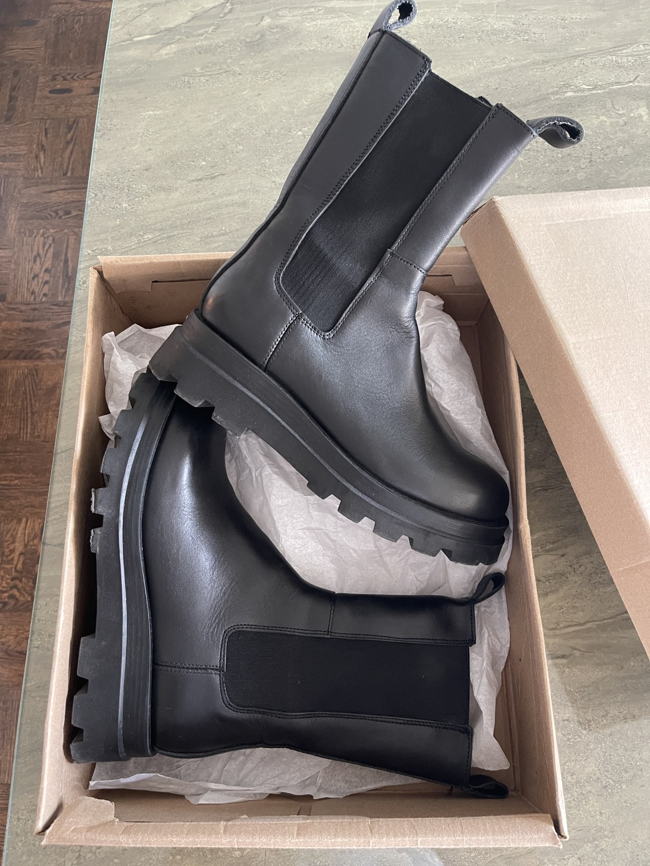 Stive Maden Explorer black leather boots - photo 3