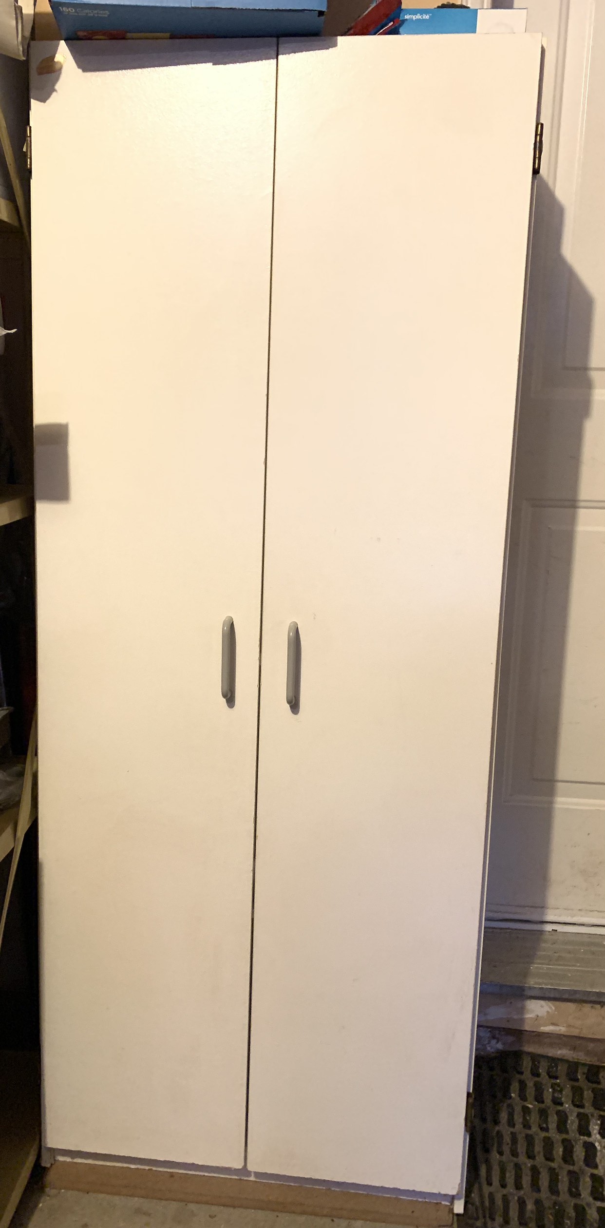 MOVING SALE!! White cupboard / grocery storage / pantry