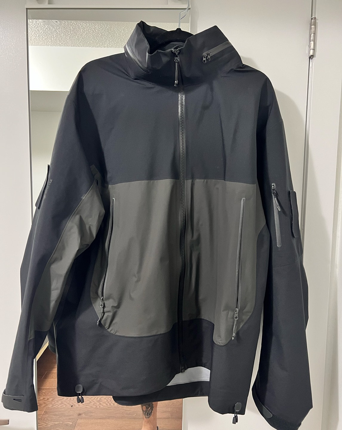 Arcteryx system A dume jacket black ash thumbnail