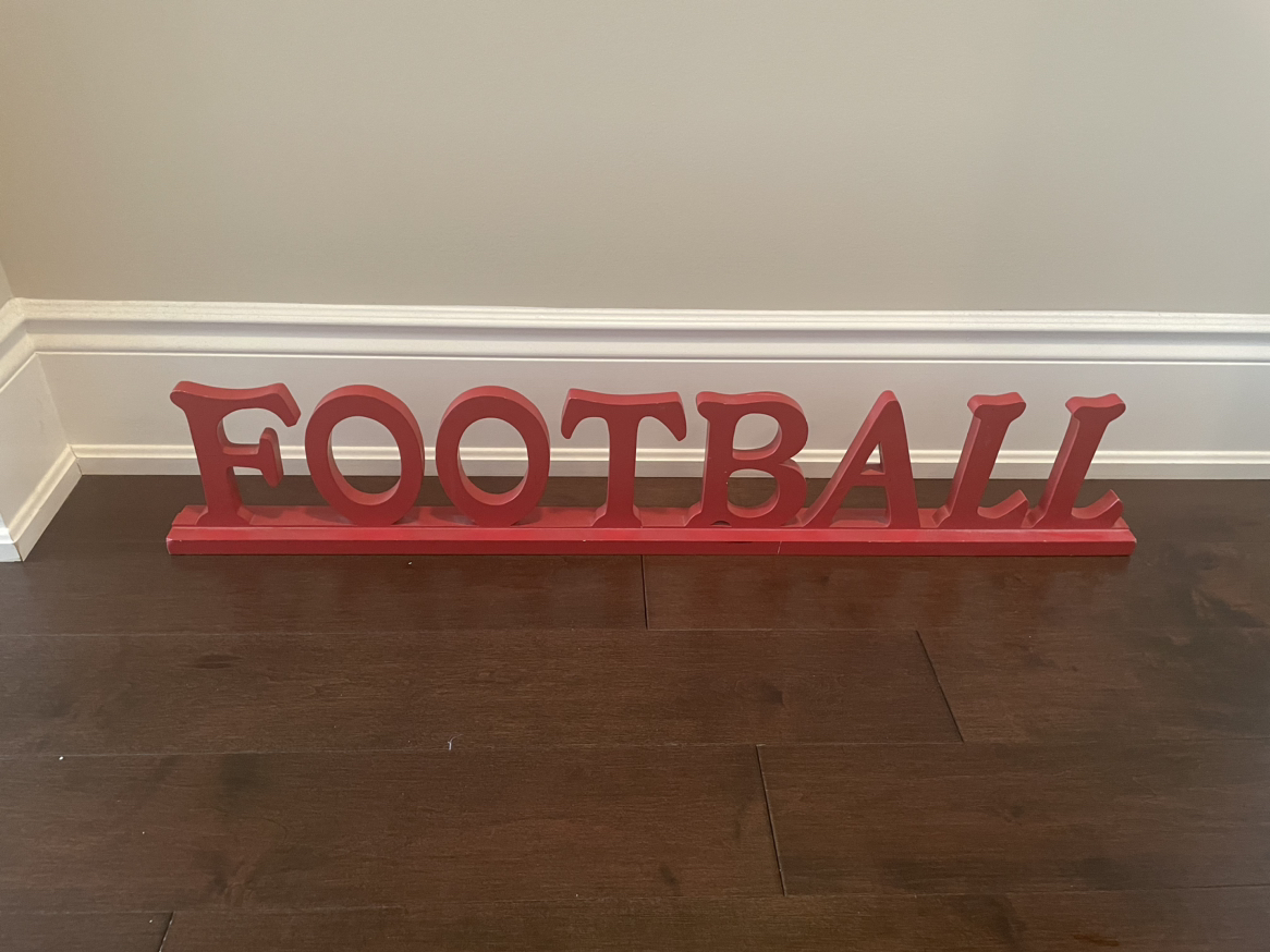 Football sign