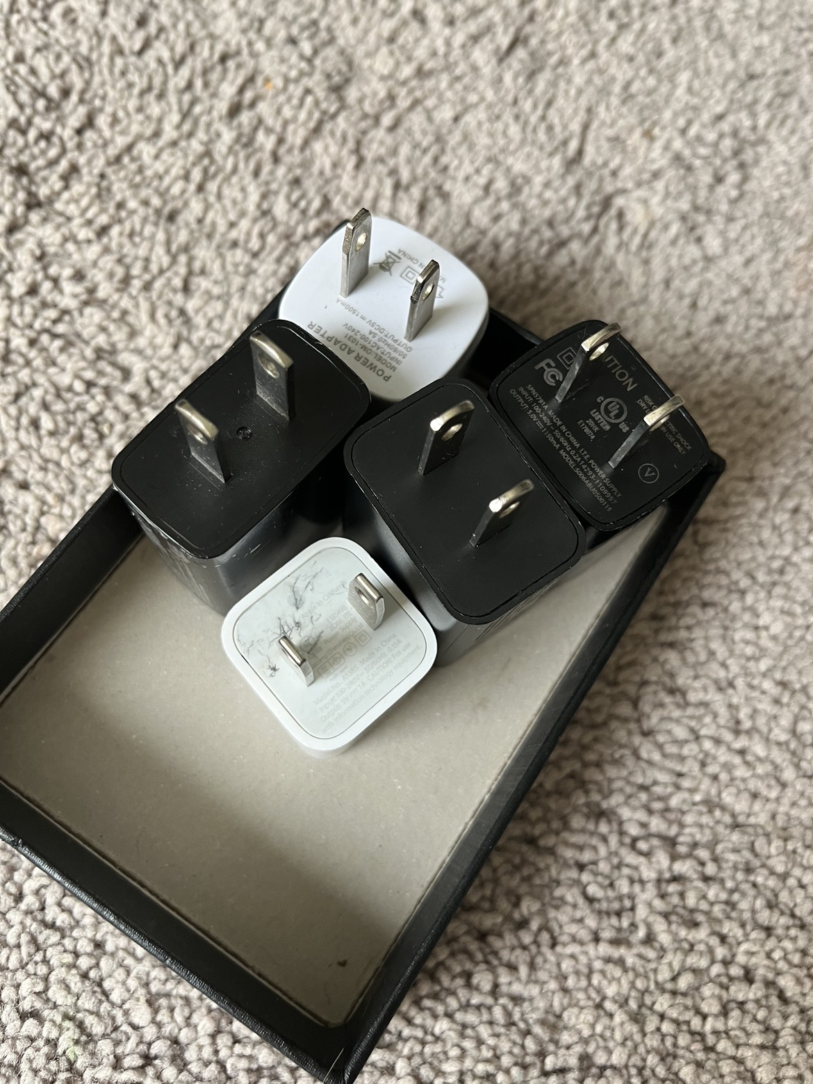 5 charging bases all for $2 total thumbnail