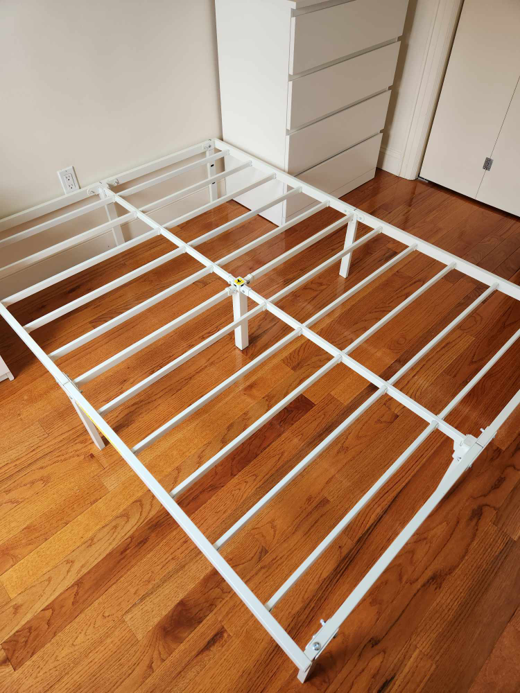 WHITE FULL BEDFRAME