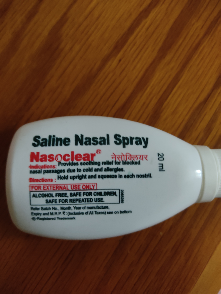 Saline Nasal Spray - photo 3