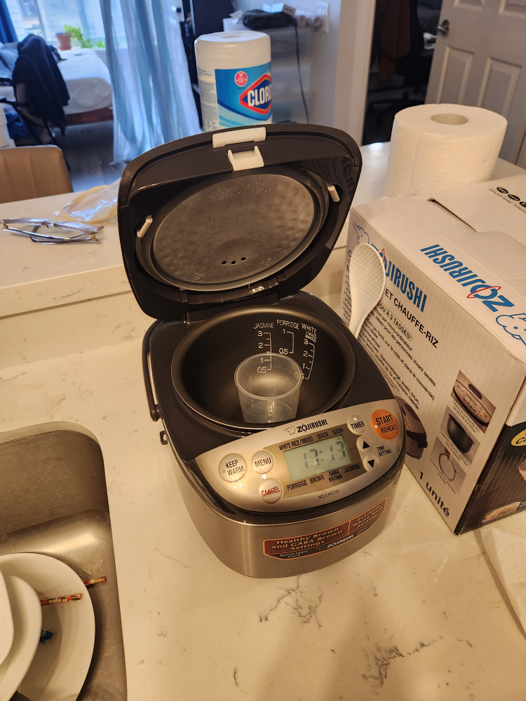 Zojirushi 3 cup rice cooker thumbnail