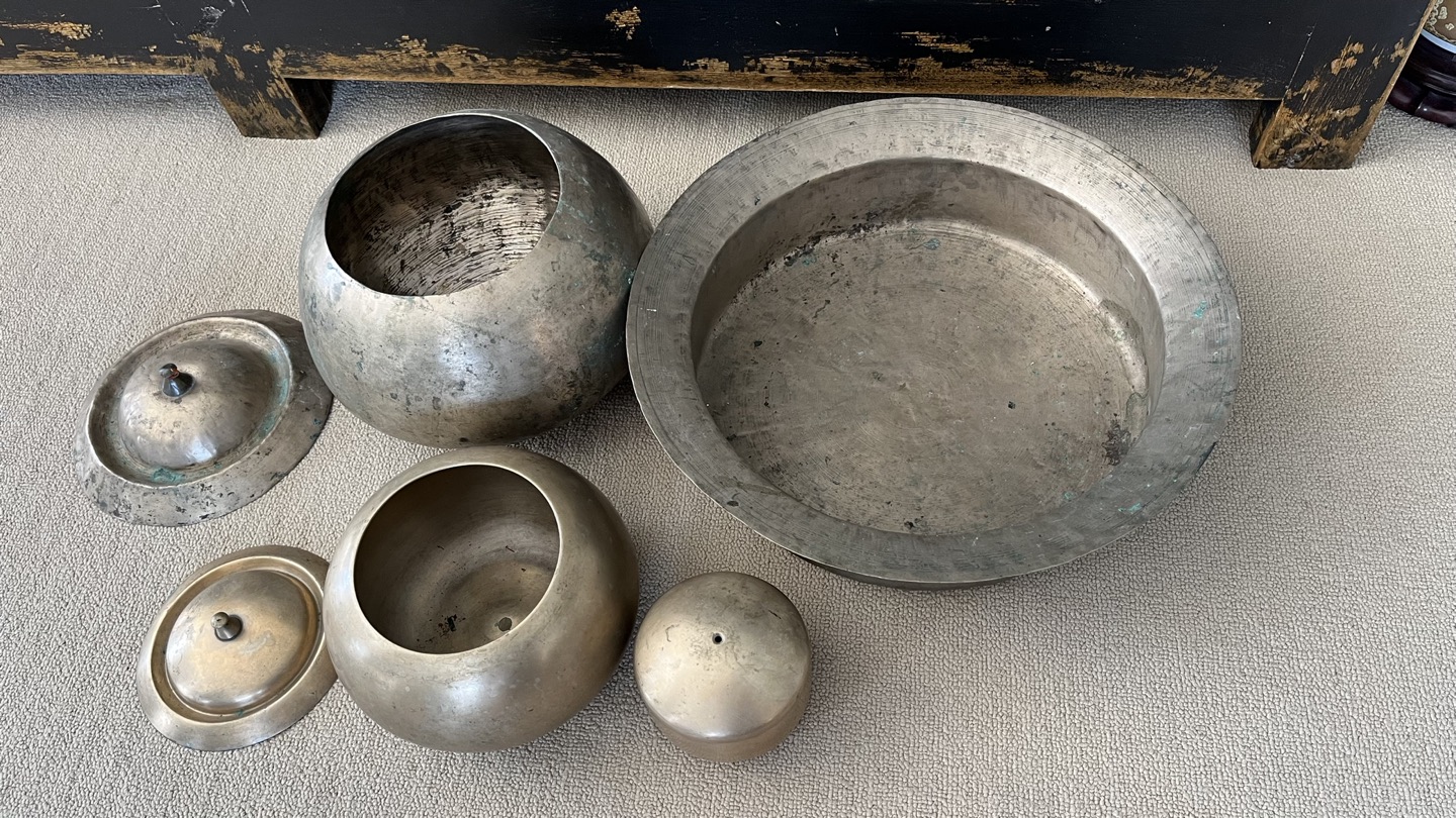 Brass Antique Deco Korean traditional - photo 2