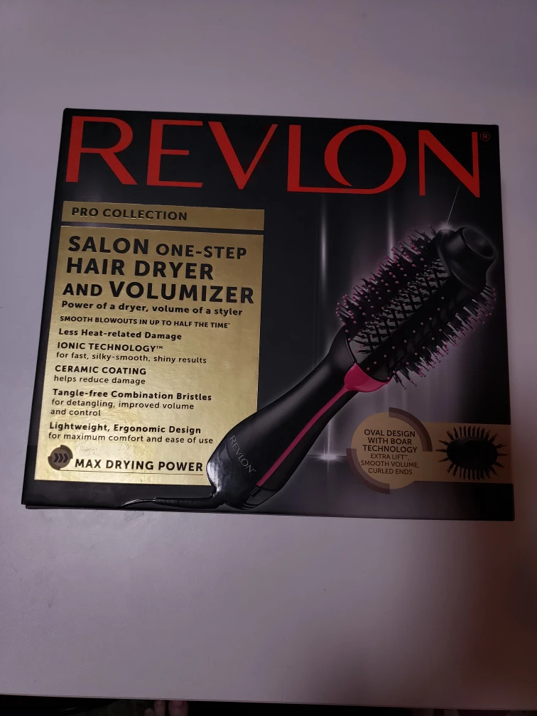 Revlon hair dryer and volumizer brush thumbnail