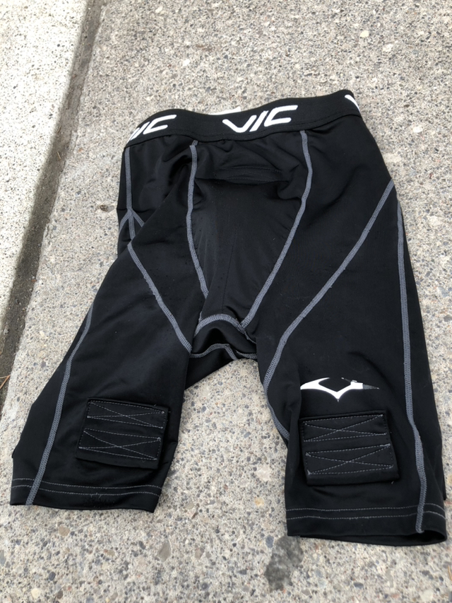 Youth Hockey jock shorts with cup size medium