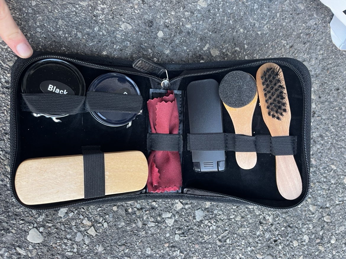 Shoe shine and polish kits brand new thumbnail