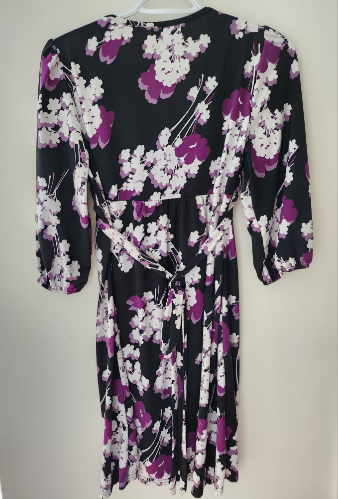 Purple Floral Dress image indicator(2)