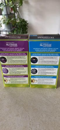 BNIB Garnier Deep Lilac & Darkest Blue image indicator(3)