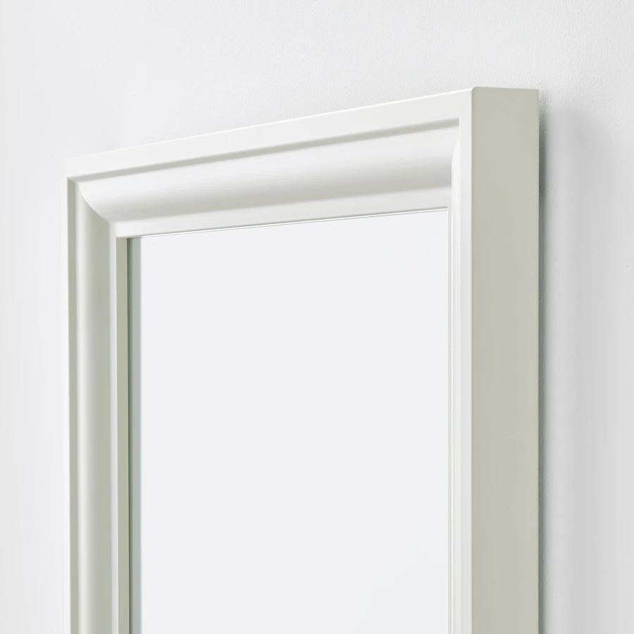 Ikea mirror with white frame - photo 3