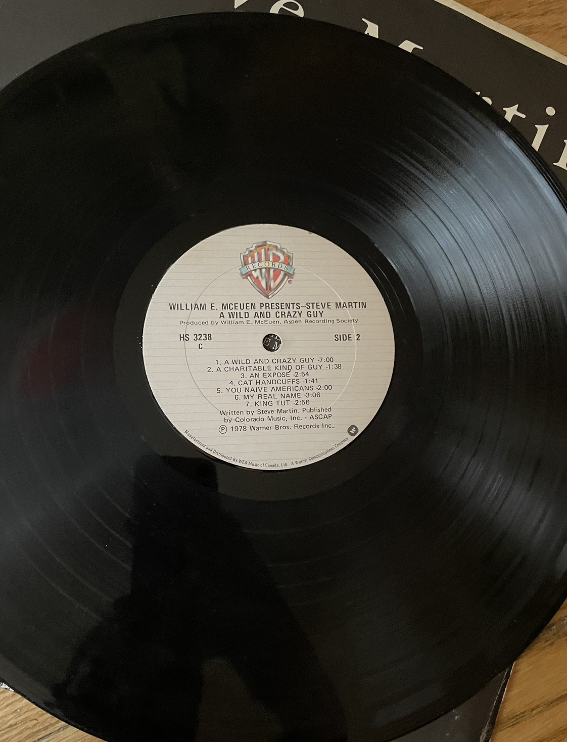 Steve Martin a Wild and Crazy Guy Vinyl image indicator(3)