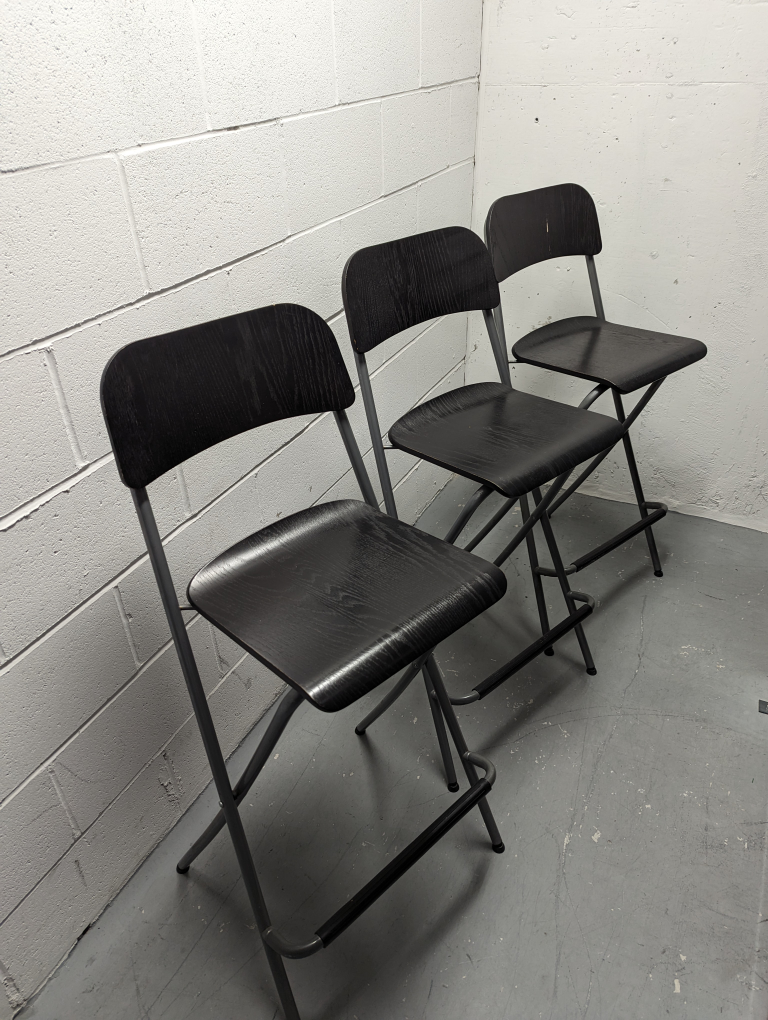 3 Bar Stools - Ikea Franklin