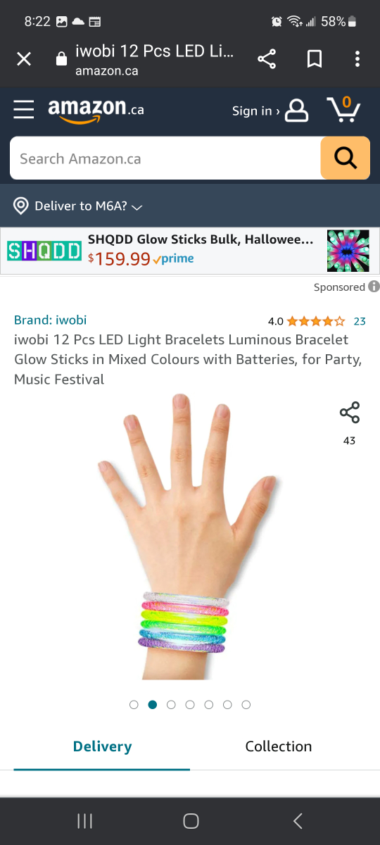 LED Bracelet Each image indicator(3)