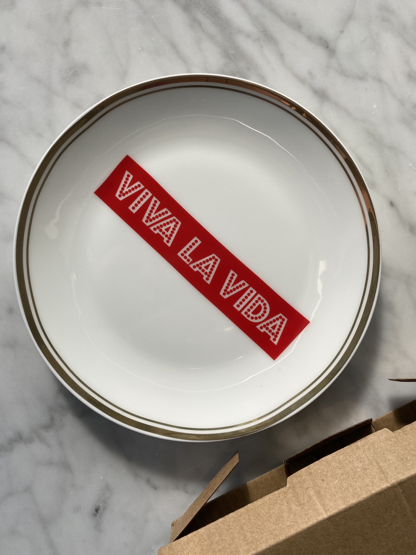 Bitossi home plate set BNIB image indicator(2)