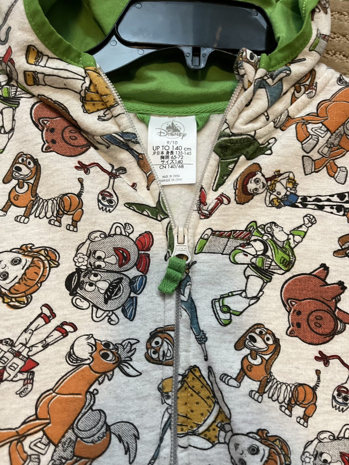 Boys Disney Toy Story 4 zip up hoodie - 9/10 image indicator(3)