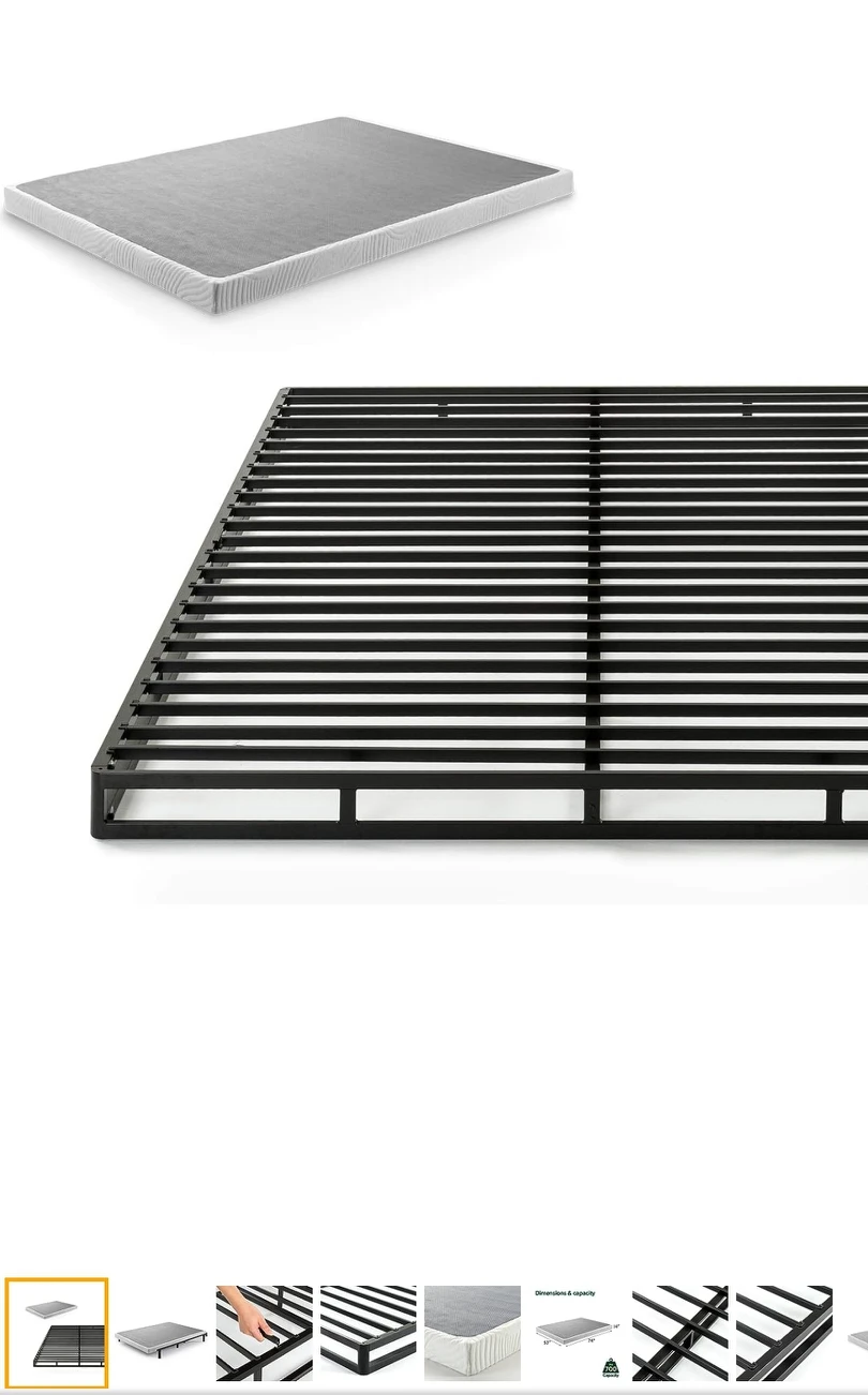 Box spring ( foldable metal foundation) - photo 2
