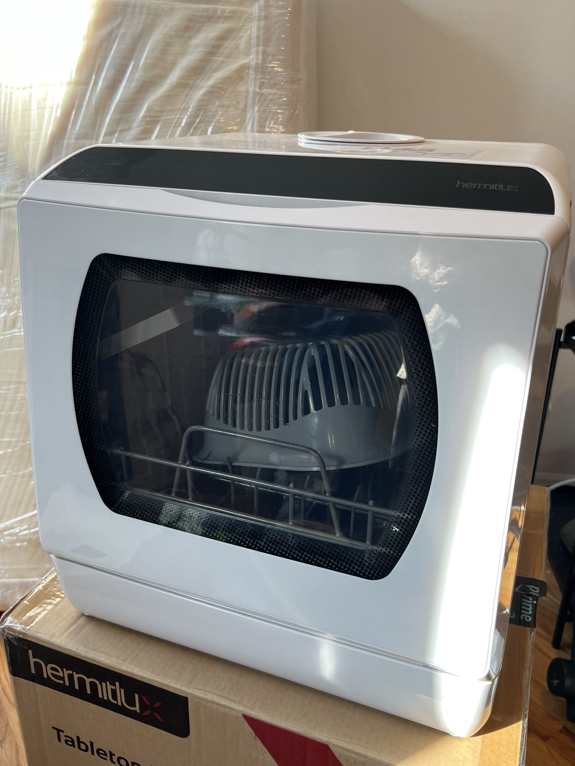 Portable Dishwasher Hermitlux Countertop Dishwasher