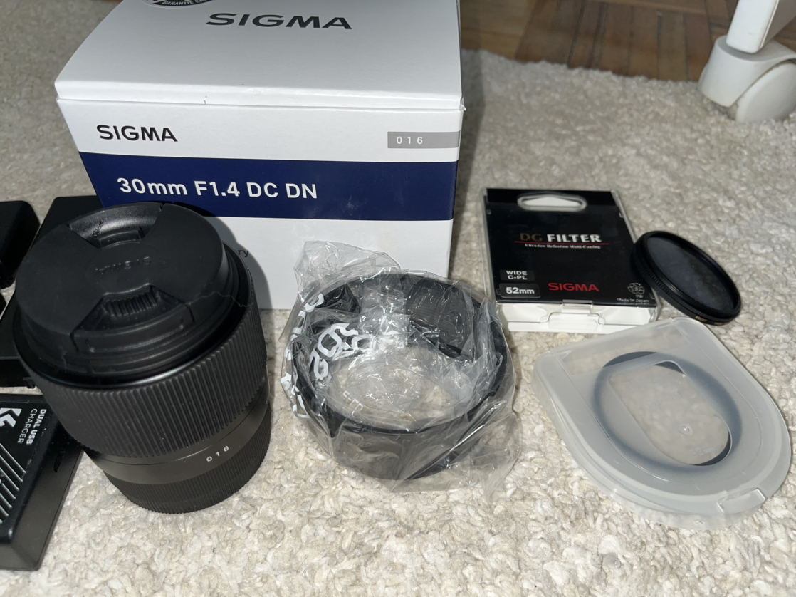 Sigma 30mm F1.4 lenses - photo 2