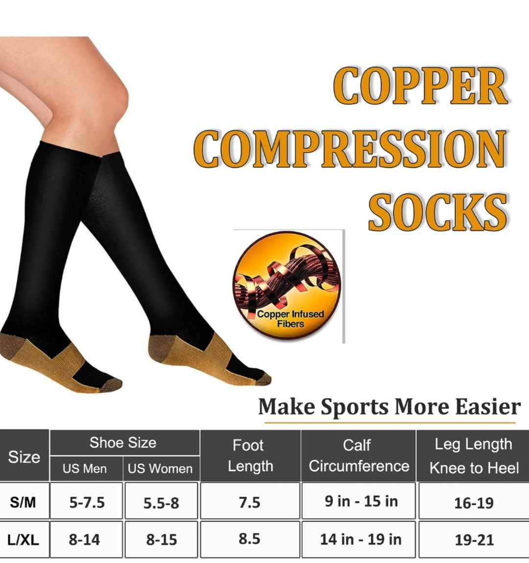Compression sock image indicator(8)