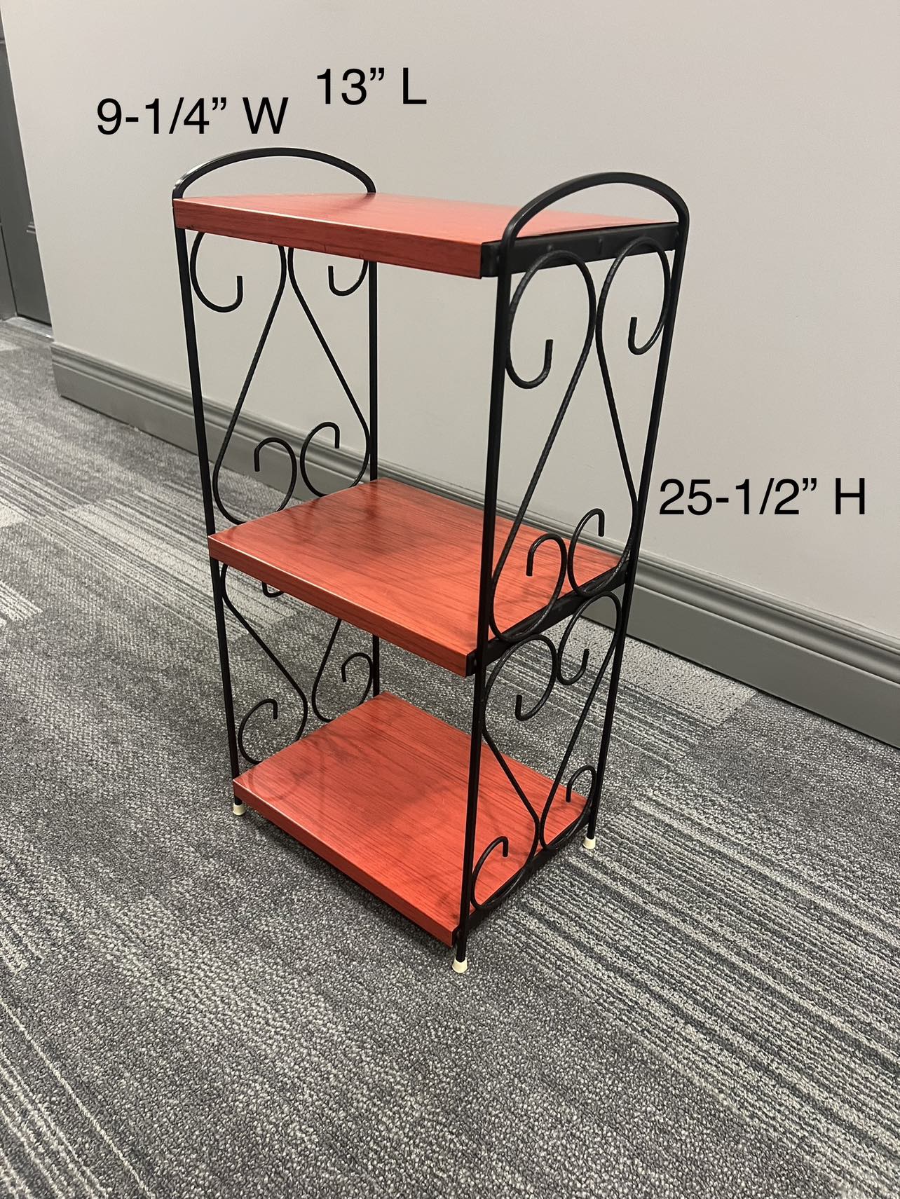 3-Level Shelf, Brown Color - photo 2