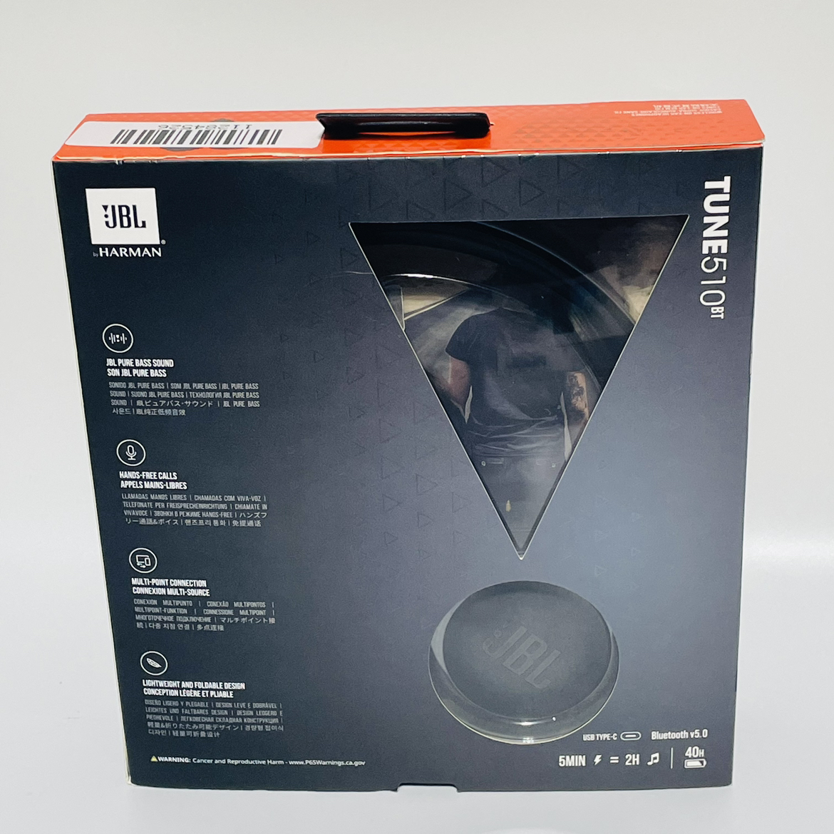 JBL TUNE 510BT Wireless On-Ear Headphones - photo 2