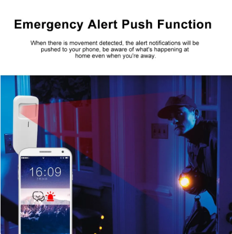 Security Alarm Detector Motion Detector Sensor Human Body Wi-Fi. - photo 5