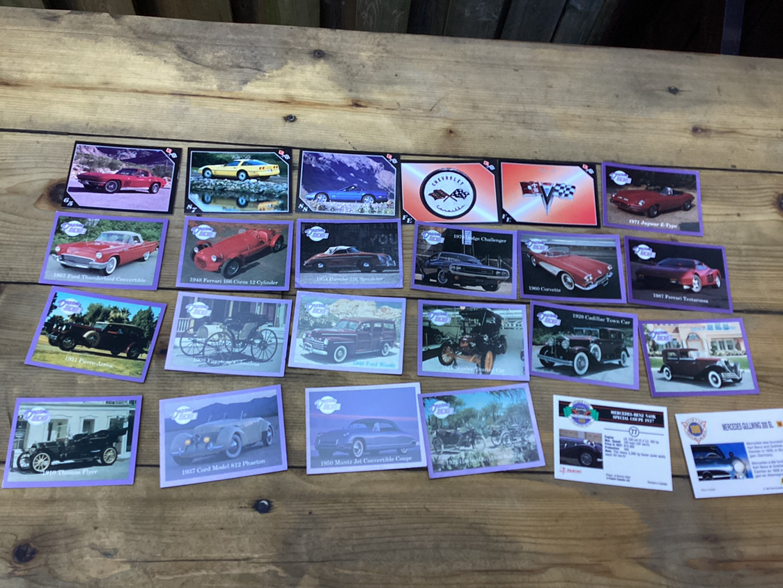 24 MORE 1991 DREAM MACHINES car cards !