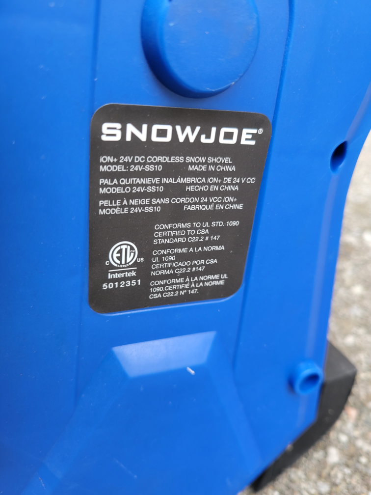 Snow Thrower - cordless - photo 2