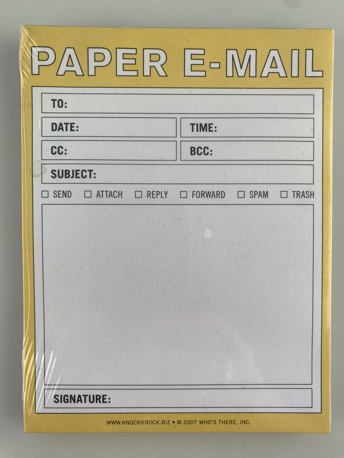 Paper E-Mail Note Nostalgia Nifty Notes by Knock Knock - photo 2