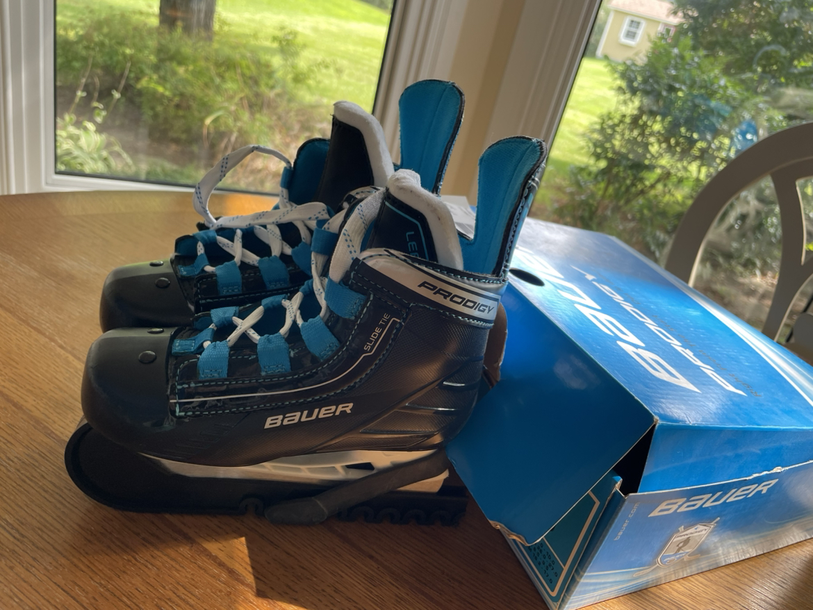Bauer prodigy youth skates size 8-9 - photo 5