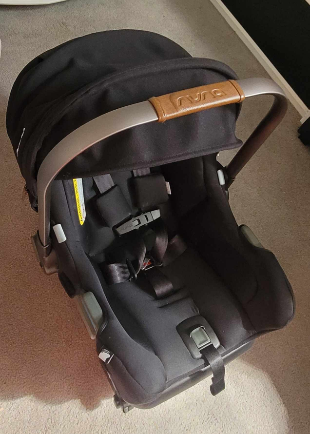 Nuna Pipa Car Seat and Nuna Mixx Stroller