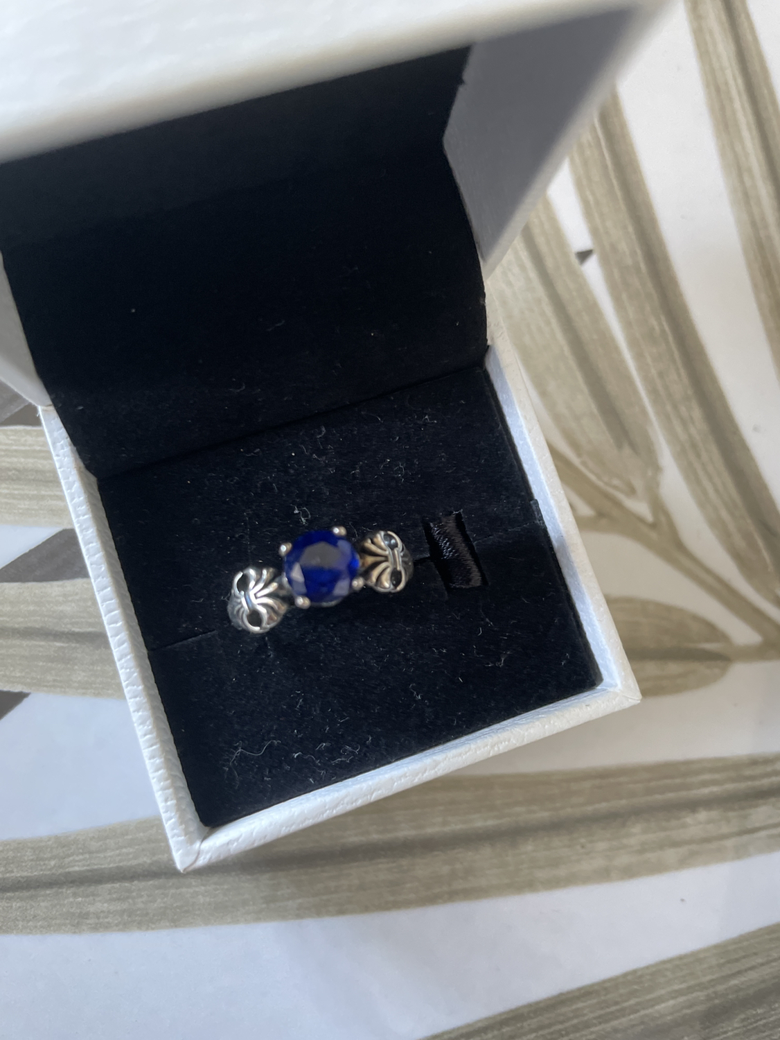 Blue crystal ring image indicator(2)