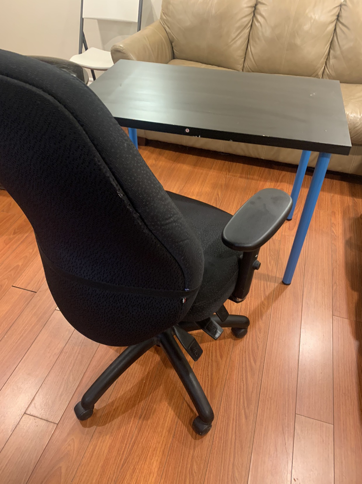 Office chair + Ikea table