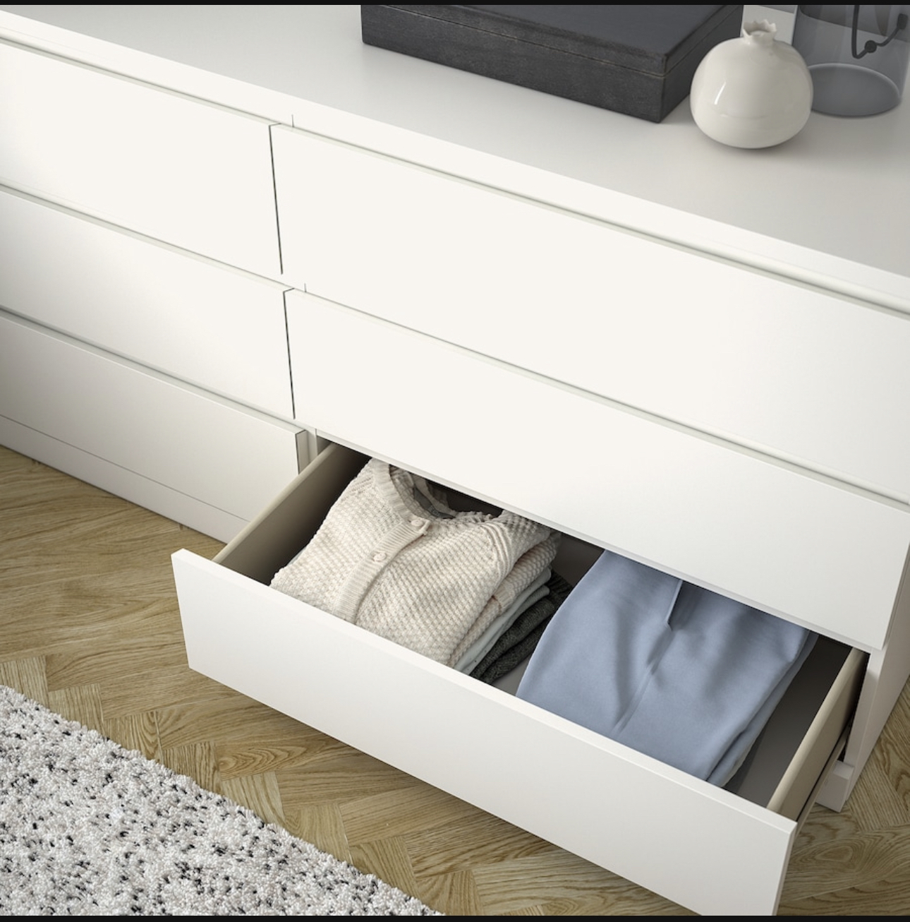 Drawer Dresser With 6 Drawers - photo 2