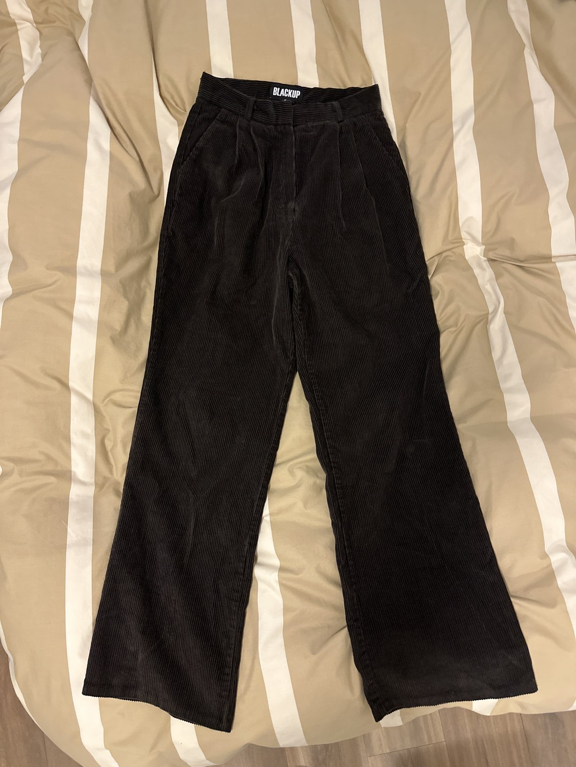 Brown corduroy pants from Blackup Korea (small) - photo 3