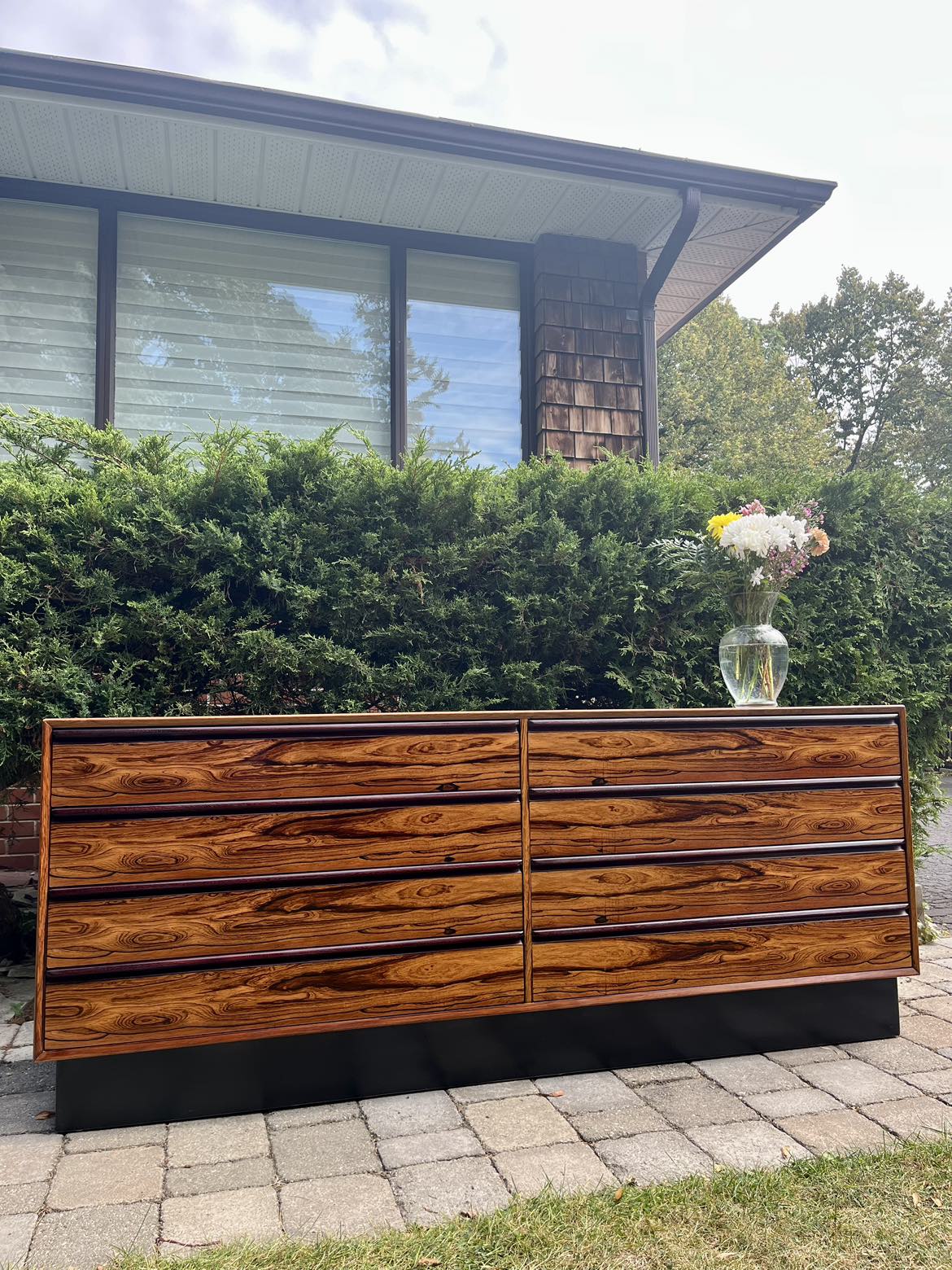 Rosewood Westnofa MCM 8 drawer dresser/ credenza thumbnail