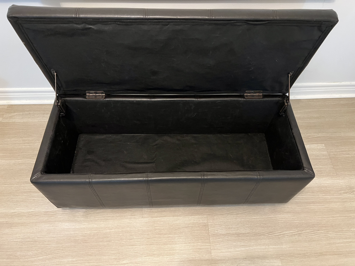 Ottoman with storage - photo 2