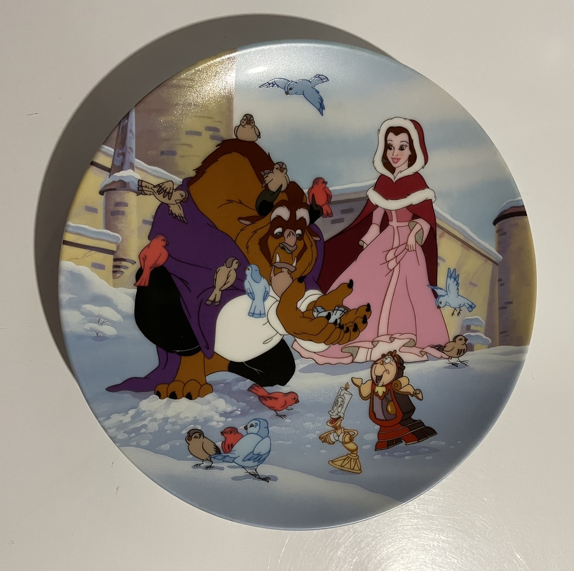 Beauty and the Beast collector plates - photo 3