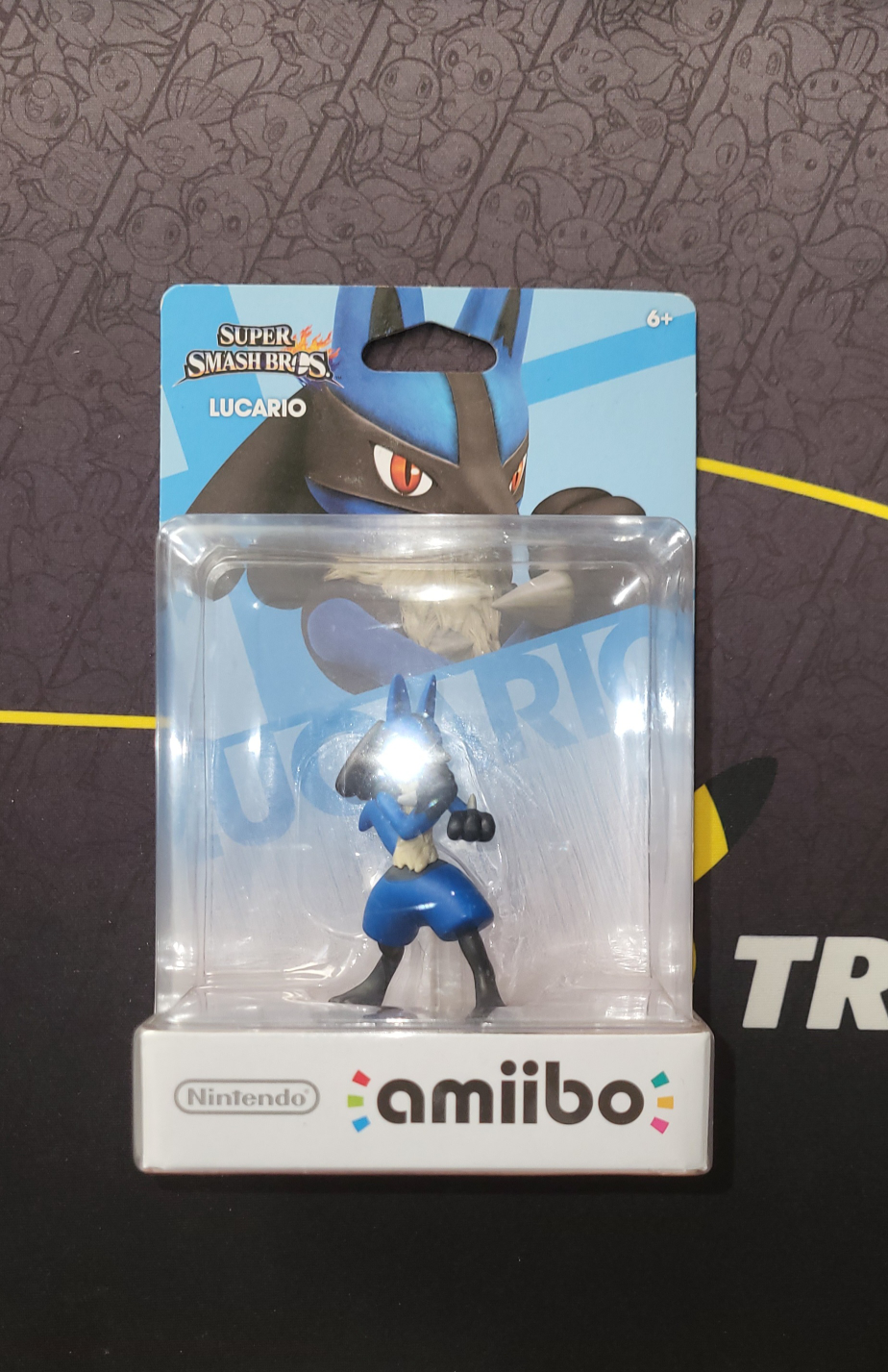 🆕️Sealed. Super Smash Bros Lucario Amiibo🆕️